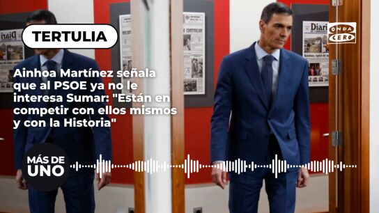  Ainhoa Mart&iacute;nez se&ntilde;ala que al PSOE ya no le interesa Sumar: "Est&aacute;n en competir con ellos mismos y con la Historia"