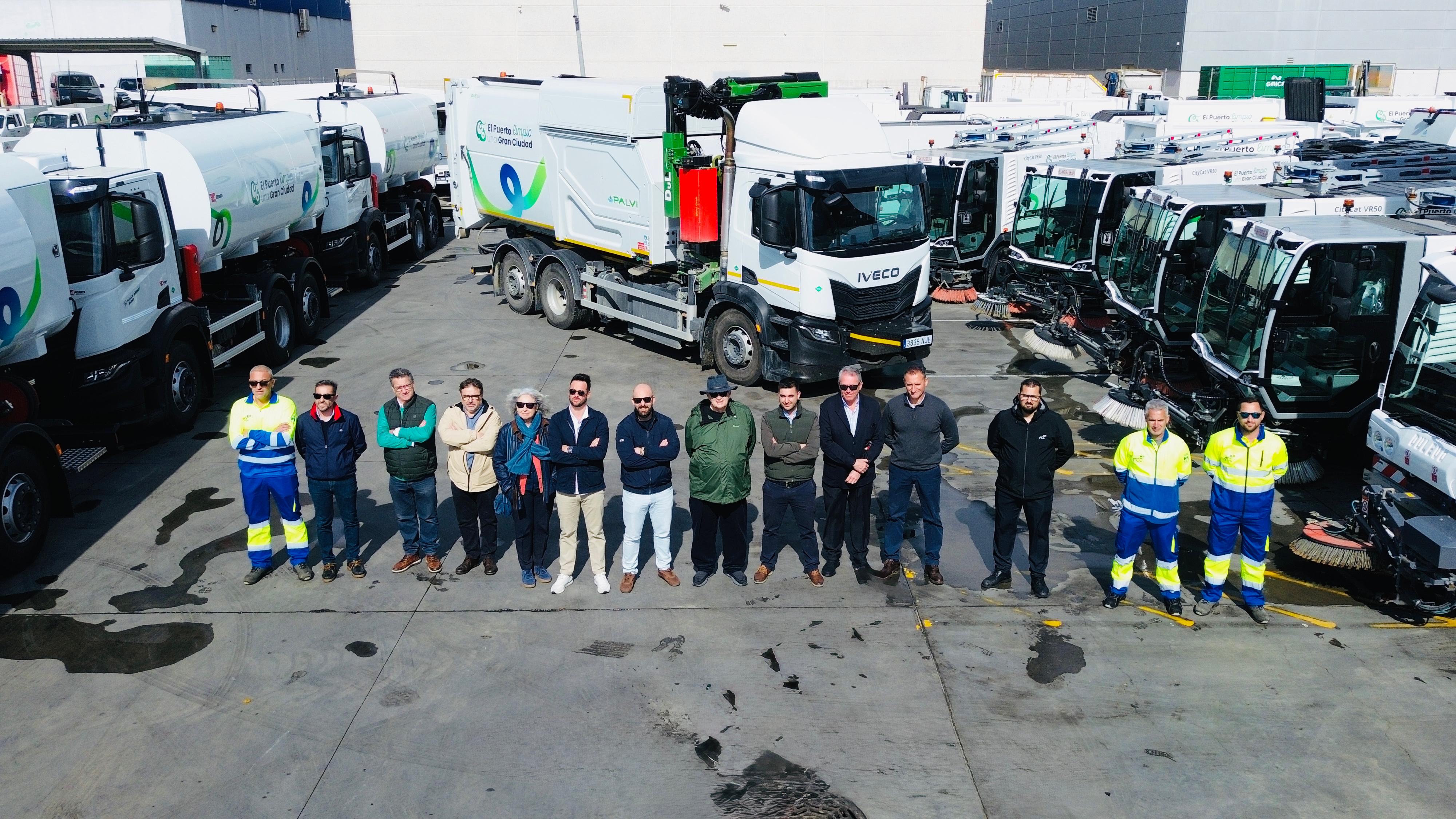Llegan los nuevos vehículos que limpiarán El Puerto: eficientes, sostenibles y más silenciosos Llegan los nuevos vehículos que limpiarán El Puerto: eficientes, sostenibles y más silenciosos