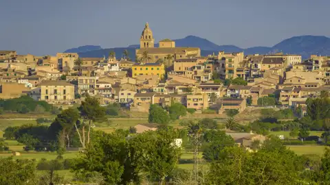 El municipio de Montuïri, en Mallorca. El municipio de Montuïri, en Mallorca.