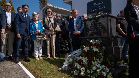 Cabezón de las Sal recibe los restos mortales de Matilde de la Torre en el 80 aniversario de su fallecimiento Cabezón de las Sal recibe los restos mortales de Matilde de la Torre en el 80 aniversario de su fallecimiento