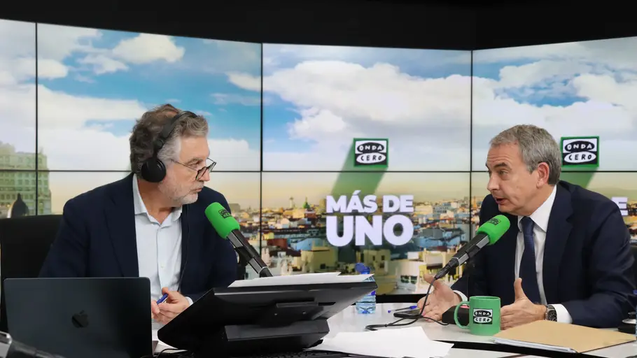 Carlos Alsina entrevista a José Luis Rodríguez Zapatero Carlos Alsina entrevista a José Luis Rodríguez Zapatero/ Samuel Portillo