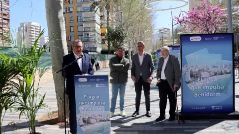 Benidorm celebra el Día Mundial del Agua con una exposición al aire libre que repasa su historia hídrica desde la crisis de 1978 Benidorm celebra el Día Mundial del Agua con una exposición al aire libre que repasa su historia hídrica desde la crisis de 1978