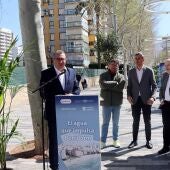 Benidorm celebra el Día Mundial del Agua con una exposición al aire libre que repasa su historia hídrica desde la crisis de 1978