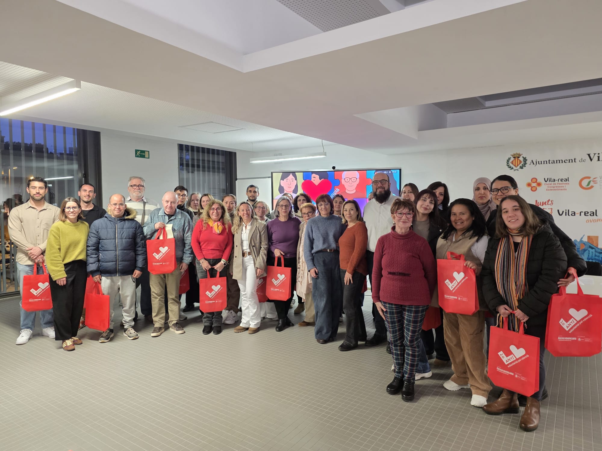 Presentadas en Vila-real las primeras 20 parejas del 'Voluntariat pel Valencià' Presentadas en Vila-real las primeras 20 parejas del 'Voluntariat pel Valencià'