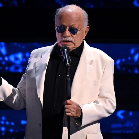 Fotografía de archivo del cantante Gino Paoli, uno de los más famosos de la música italiana por canciones como 'Sapore di sale' o 'Senza fine