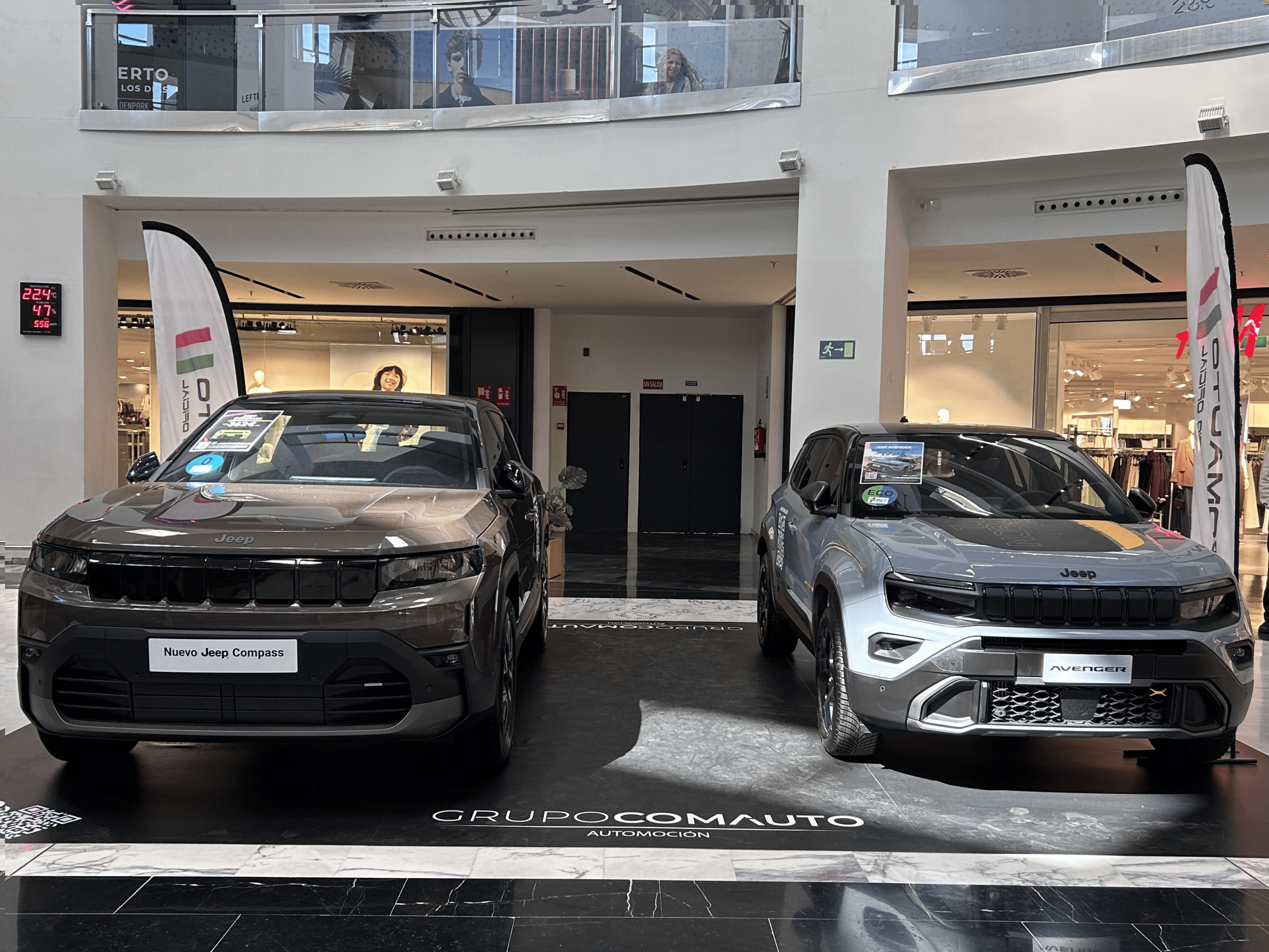 Grupo Comauto Automoción convierte La Salera en escaparate de las últimas novedades de Fiat y Jeep Grupo Comauto Automoción convierte La Salera en escaparate de las últimas novedades de Fiat y Jeep