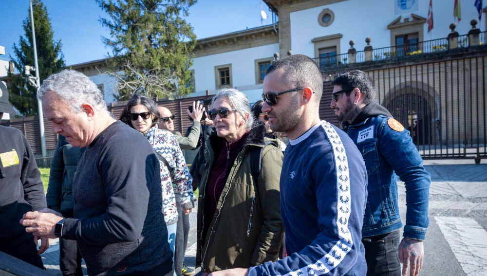 Anboto saliendo en semilibertad después de 22 años entre rejas.