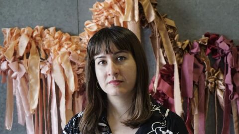 Mar&iacute;a Alcaide hace arte desde el movimiento de la mina