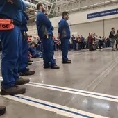 La plantilla de Airbus realiza paros en señal de protesta por la negociación del salario y otras reivindicaciones. La plantilla de Airbus realiza paros en señal de protesta por la negociación del salario y otras reivindicaciones.