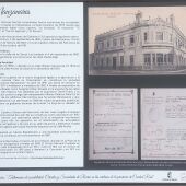Documentos archivo del antiguo Casino de Manzanares, ya derruido
