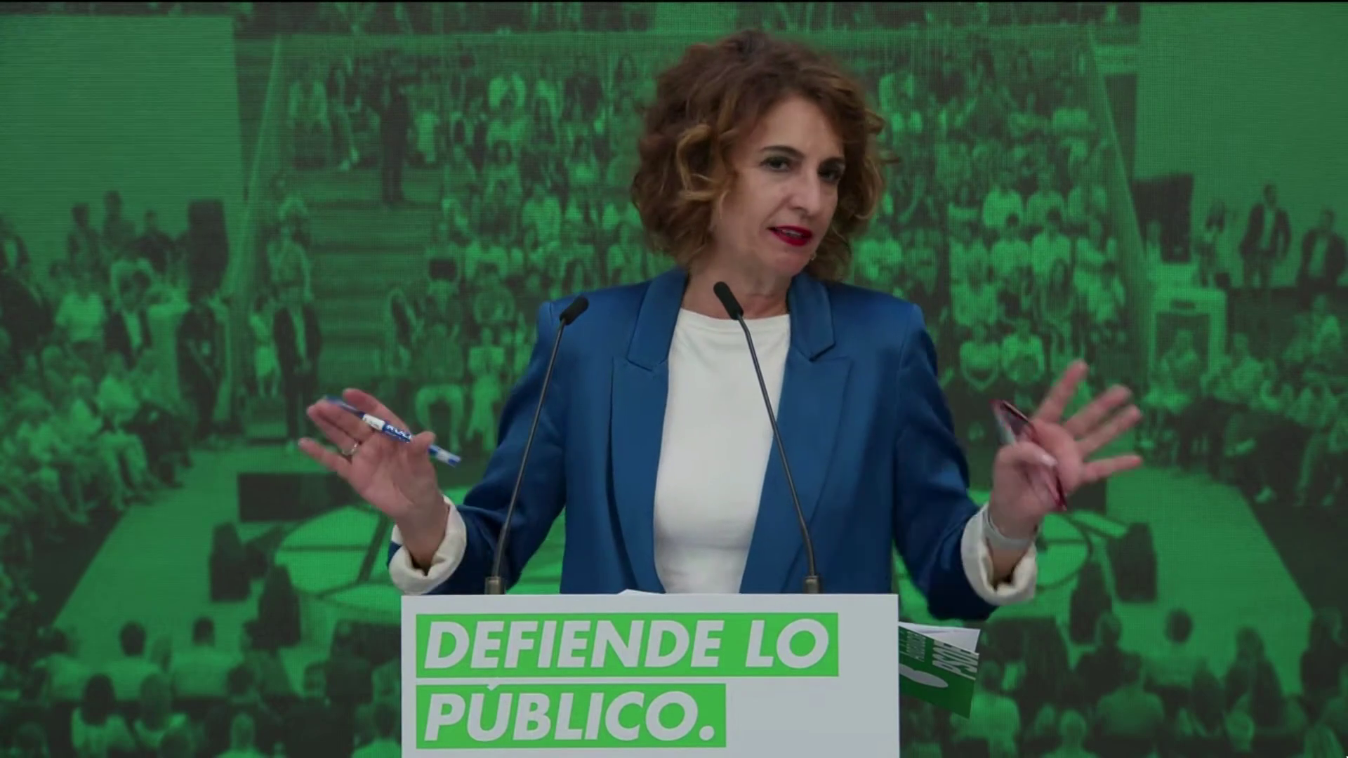 María Jesús Montero saca pecho por los Presupuestos: "He dejado la tarea realizada. Los presentará quién me sustituya" María Jesús Montero saca pecho por los Presupuestos: "He dejado la tarea realizada. Los presentará quién me sustituya"