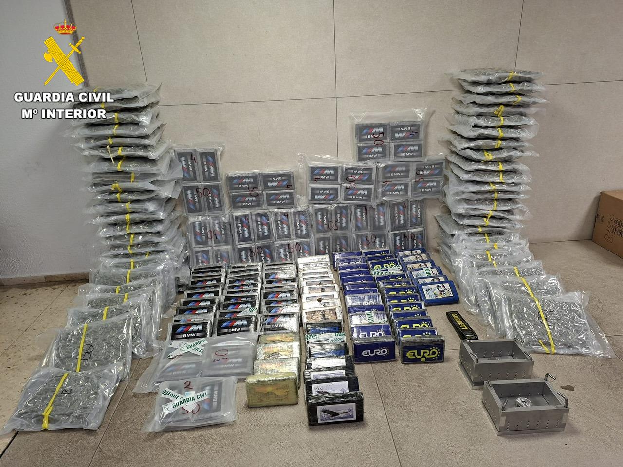 Cae en Castellón una red de tráfico internacional de drogas: cuatro arrestados ya están en prisión Cae en Castellón una red de tráfico internacional de drogas: cuatro arrestados ya están en prisión