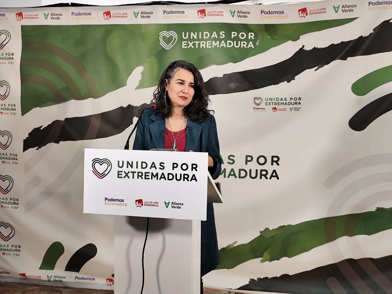 Irene de Miguel denuncia el deterioro de la sanidad pública extremeña con plazas que no se cubren y más derivación a la privada Irene de Miguel denuncia el deterioro de la sanidad pública extremeña con plazas que no se cubren y más derivación a la privada