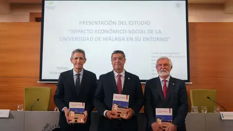 Fundación Unicaja y la Universidad de Málaga presentan los resultados de un estudio sobre el impacto de la UMA en su entorno Fundación Unicaja y la Universidad de Málaga presentan los resultados de un estudio sobre el impacto de la UMA en su entorno