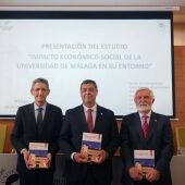 Fundación Unicaja y la Universidad de Málaga presentan los resultados de un estudio sobre el impacto de la UMA en su entorno 