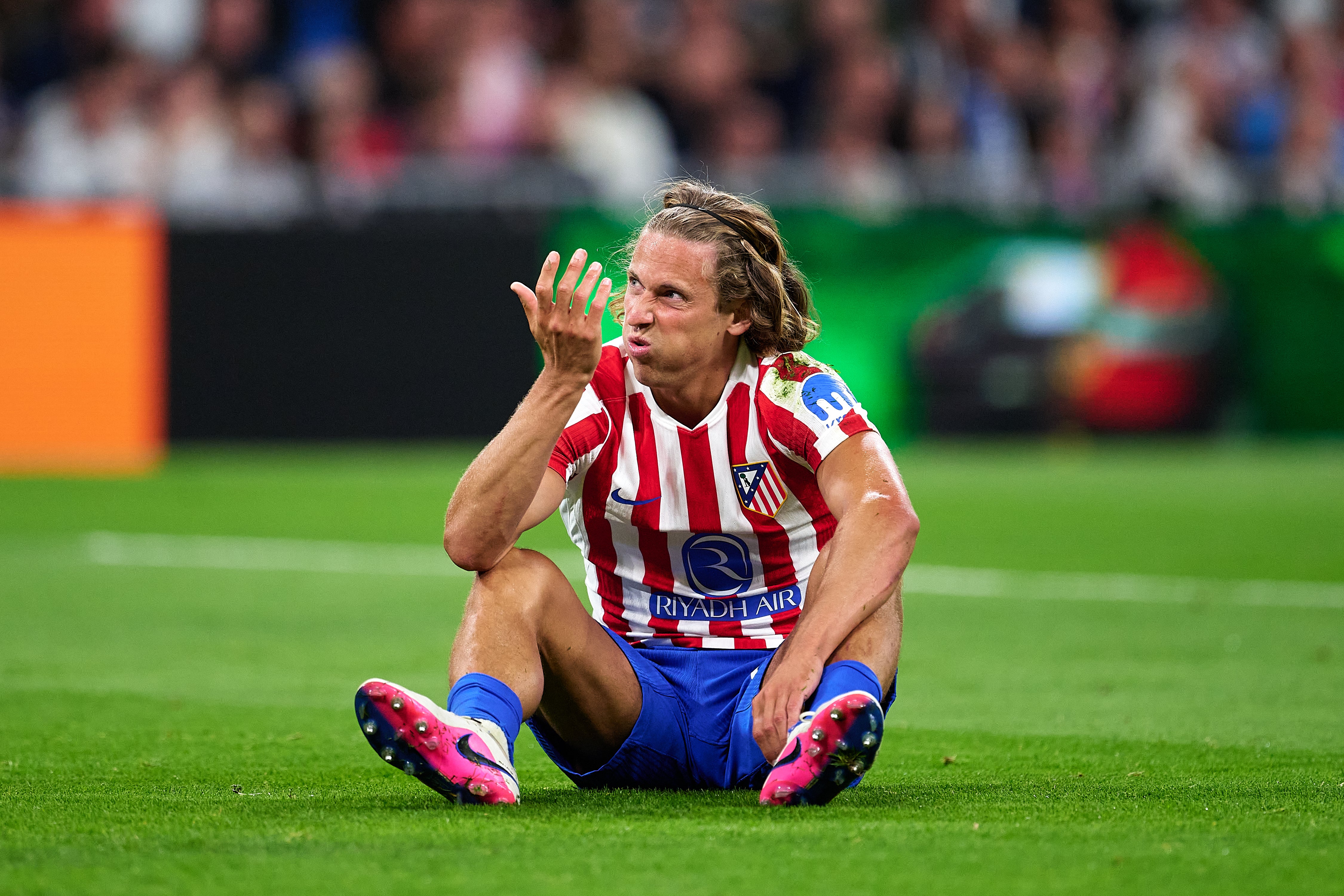 Llorente y la entrada de Carvajal: "Me vino un tren por delante" Llorente y la entrada de Carvajal: "Me vino un tren por delante"