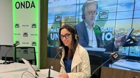 Marta García Aller en el especial de Más de uno desde el Puerto de Almería Marta García Aller en el especial de Más de uno desde el Puerto de Almería