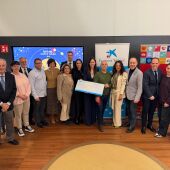 Fundación "la Caixa" se consolida como principal colaborador de Soles de Málaga con una aportación de 50.000 euros