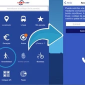 La ONCE ha realizado una actividad para dar a conocer como se suben a los autobuses de la EMT las personas ciegas La ONCE ha realizado una actividad para dar a conocer como se suben a los autobuses de la EMT las personas ciegas