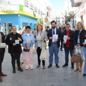 Presentación de la campaña en el centro de Chiclana