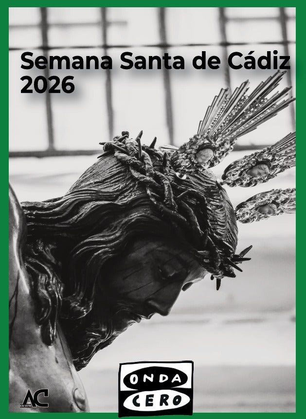 Ya se puede recoger y descargar el itinerario de la Semana Santa de Cádiz 2026 de Onda Cero Ya se puede recoger y descargar el itinerario de la Semana Santa de Cádiz 2026 de Onda Cero