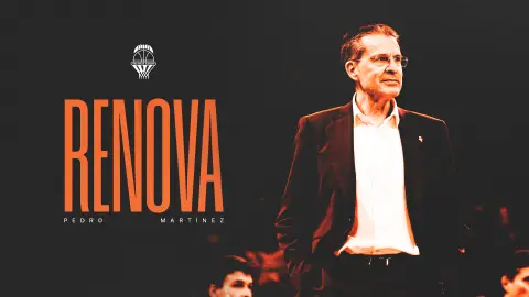 Pedro Martínez renueva con Valencia Basket hasta 2028 Pedro Martínez renueva con Valencia Basket hasta 2028