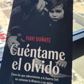 Portada de Cuéntame el Olvido de Mavi Doñate Portada de Cuéntame el Olvido de Mavi Doñate