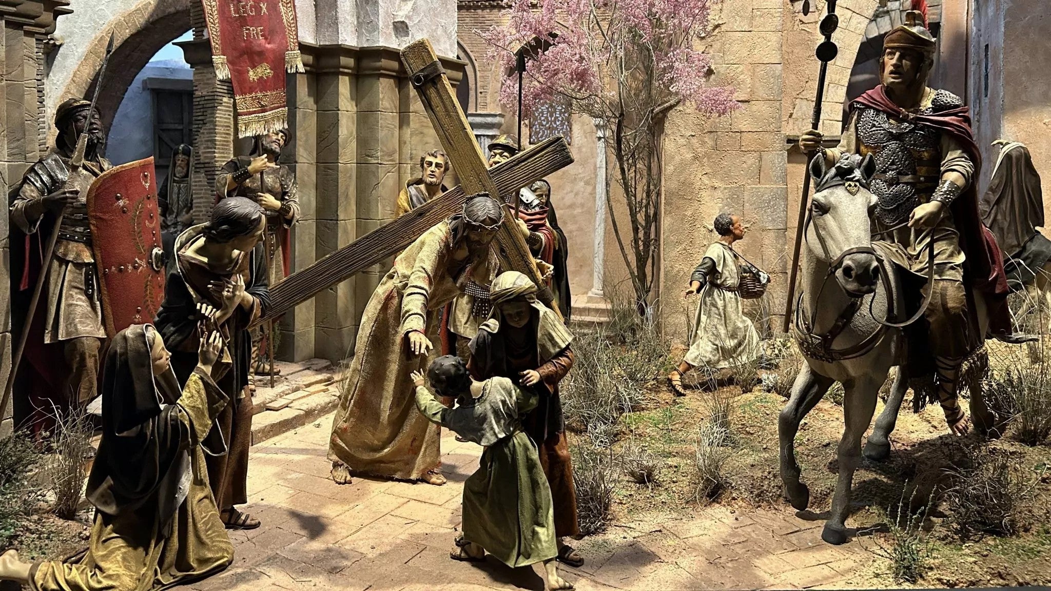 El Museo Internacional de Arte Belenista expone las primeras renovaciones de las Escenas de la Pasión El Museo Internacional de Arte Belenista expone las primeras renovaciones de las Escenas de la Pasión