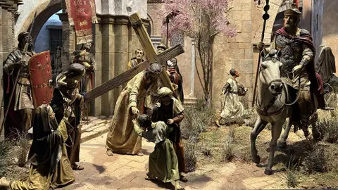 El Museo Internacional de Arte Belenista expone las primeras renovaciones de las Escenas de la Pasión El Museo Internacional de Arte Belenista expone las primeras renovaciones de las Escenas de la Pasión