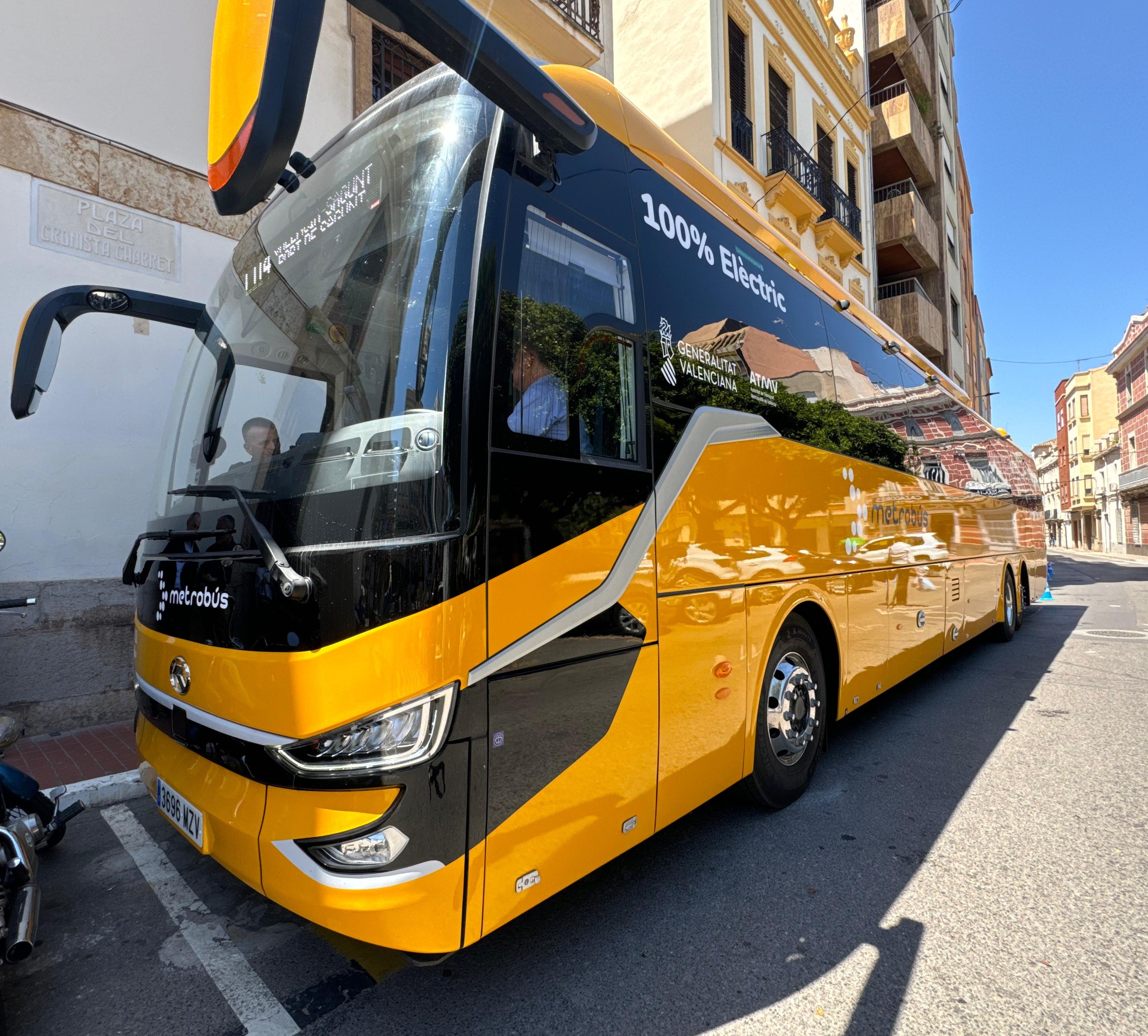 La nueva línea 120 de Metrobús conectará València, Parc Sagunt y Puerto de Sagunto La nueva línea 120 de Metrobús conectará València, Parc Sagunt y Puerto de Sagunto
