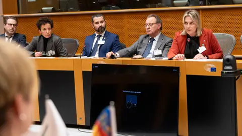 Diputación y ayuntamientos de la cerámica reivindican en Bruselas una transición energética justa para la cerámica Diputación y ayuntamientos de la cerámica reivindican en Bruselas una transición energética justa para la cerámica