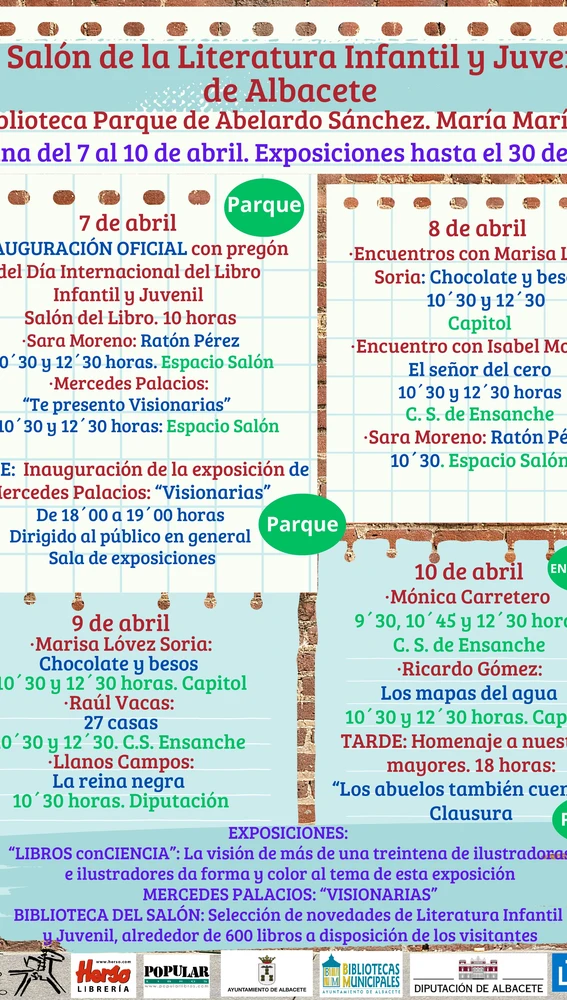 Comienza el III Salón del Libro Infantil y Juvenil de Albacete con numerosas actividades Comienza el III Salón del Libro Infantil y Juvenil de Albacete con numerosas actividades