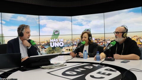 Carmen Machi y Javier C&aacute;mara en M&aacute;s de uno