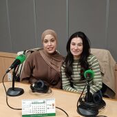 Sabrin Mahfoud y Lucía Pérez, estudiantes de enfermería