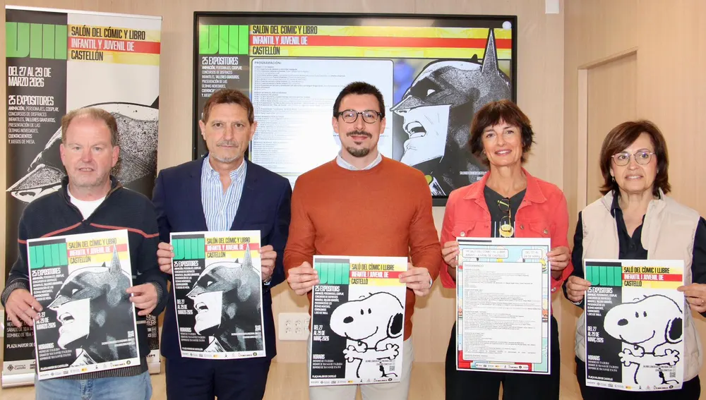 Presentación de VIII Salón del Cómic y el Libro Infantil y Juvenil de Castellón Presentación de VIII Salón del Cómic y el Libro Infantil y Juvenil de Castellón