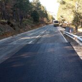La Generalitat refuerza el firme de carreteras del interior de Castellón para mejorar la seguridad vial