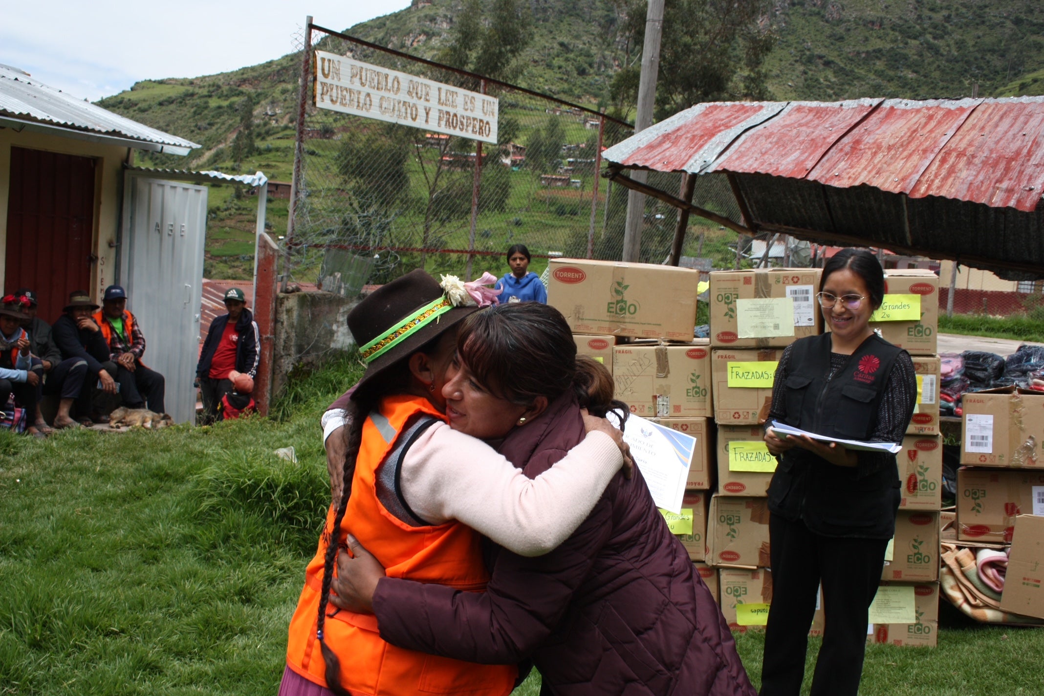 El Ayuntamiento de Málaga, la Fundación Roviralta y Madre Coraje apoyan a 230 personas en Perú frente a lluvias y deslizamientos de tierra El Ayuntamiento de Málaga, la Fundación Roviralta y Madre Coraje apoyan a 230 personas en Perú frente a lluvias y deslizamientos de tierra