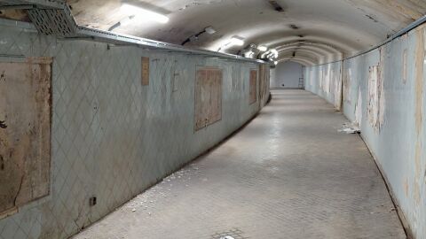 Passad&iacute;s del metro a l'estaci&oacute; de Pla&ccedil;a Catalunya
