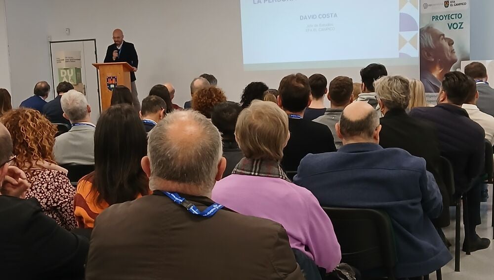 Desarrollo de la II Jornada 'Orientación y FP: conocer más, orientar mejor' en la EFA 'El Campico' de Jacarilla