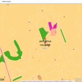 Imagen cartográfica zona proyecto planta combustible sintético en Valdepeñas