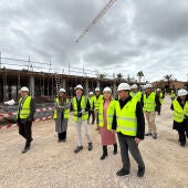 La Consellera de Educación visita las obras del Tercer Colegio de La Nucía