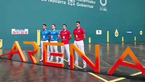 La final del Manomanista se jugará en el Navarra Arena el 31 de mayo Frontón del Navarra Arena