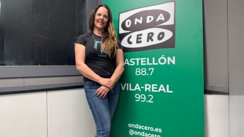 Mariola Corega, gerente de Endopilates en los estudios de Onda Cero Vila-real. 