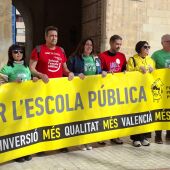 Los sindicatos de educación cerrarán marzo movilizados en Elche y Elda.