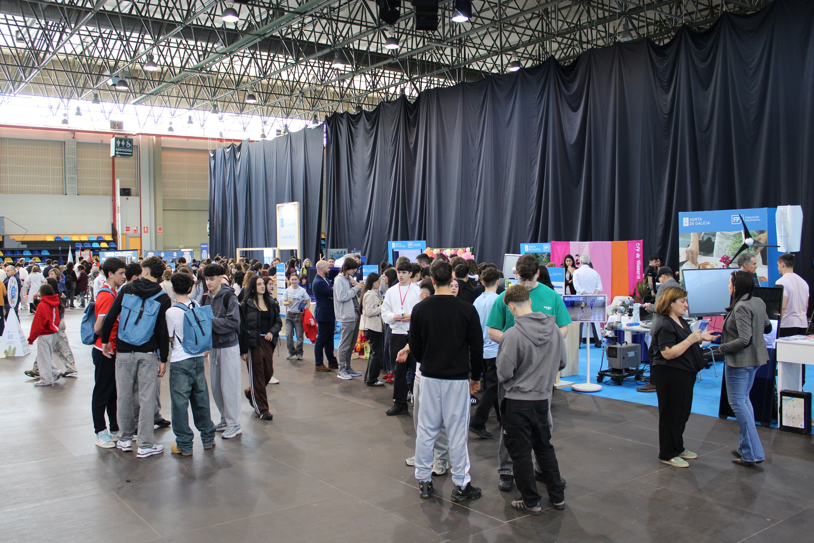 Máis de 5.000 visitas avalan o éxito da II Feira Educativa de Ourense Máis de 5.000 visitas avalan o éxito da II Feira Educativa de Ourense