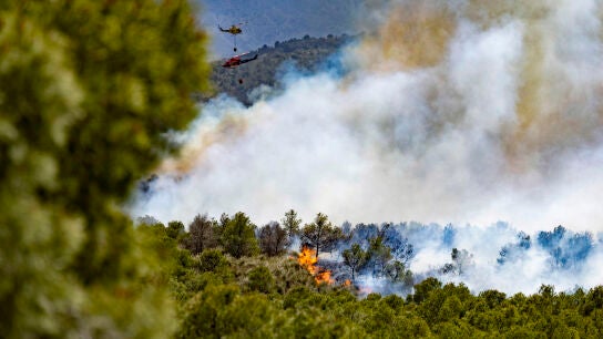 Incendio en Murcia. Domingo 29 de marzo de 2026. 