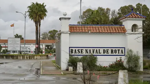 Imagen de archivo de la base naval de Rota Imagen de archivo de la base naval de Rota