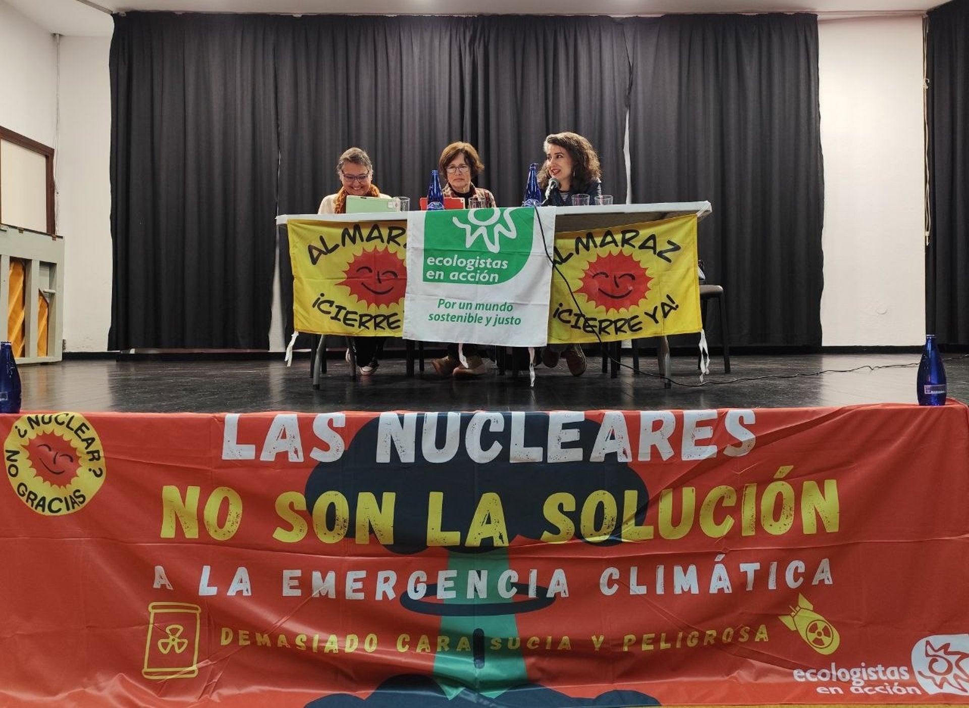 Irene De Miguel reclama el cierre de Almaraz y califica de "vendepatrias" a los que defienden su continuidad Irene De Miguel reclama el cierre de Almaraz y califica de "vendepatrias" a los que defienden su continuidad