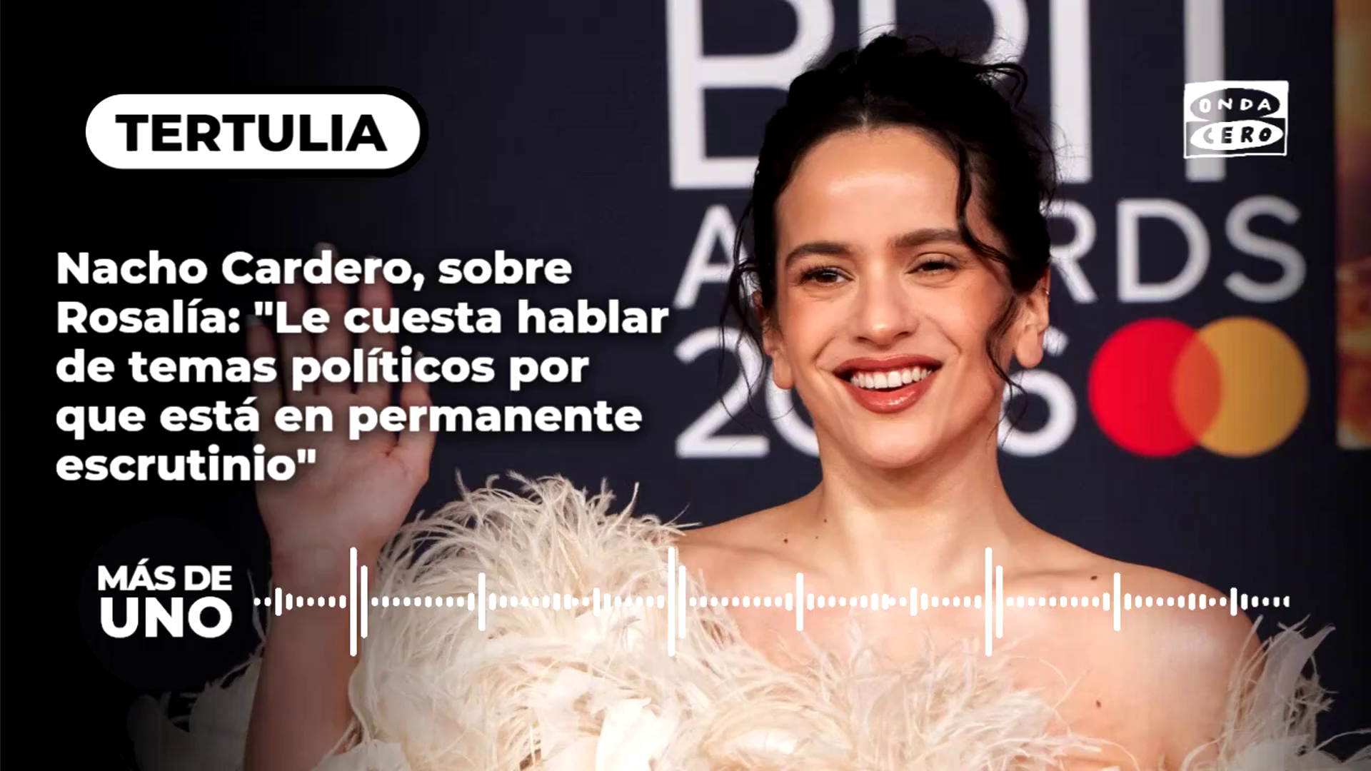 Opinión de Nacho Cardero sobre Rosalía y la cancelación Opinión de Nacho Cardero sobre Rosalía y la cancelación