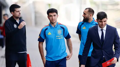 Zubimendi, baja ante Egipto por molestias en la rodilla derecha Zubimendi, baja ante Egipto por molestias en la rodilla derecha